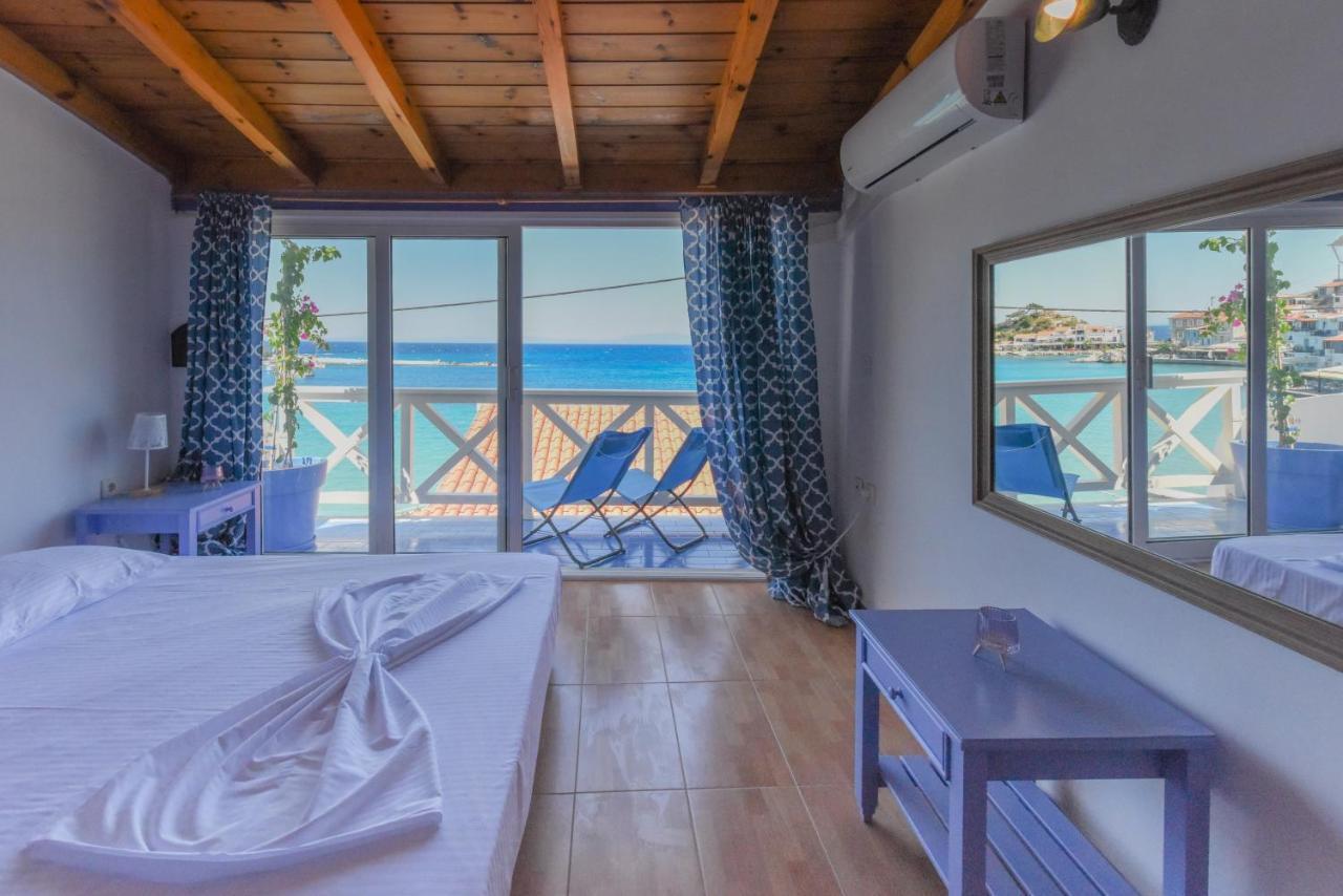 Deja Blue Maisonette Ll Kokkari Eksteriør billede